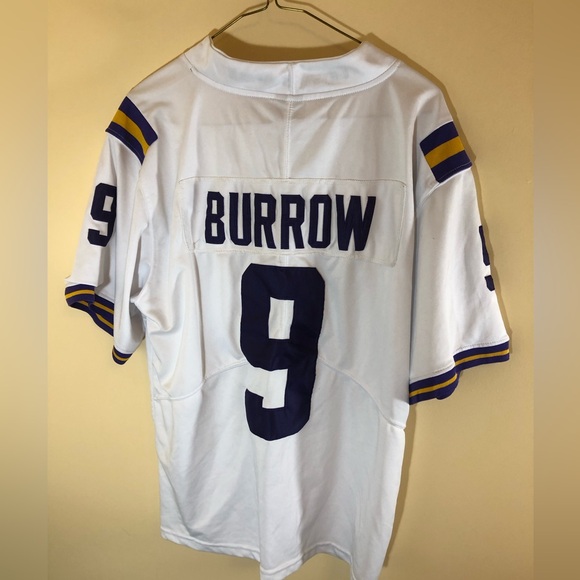 Vintage Nike Joe Burrow LSU Jersey - Picture 2 of 4